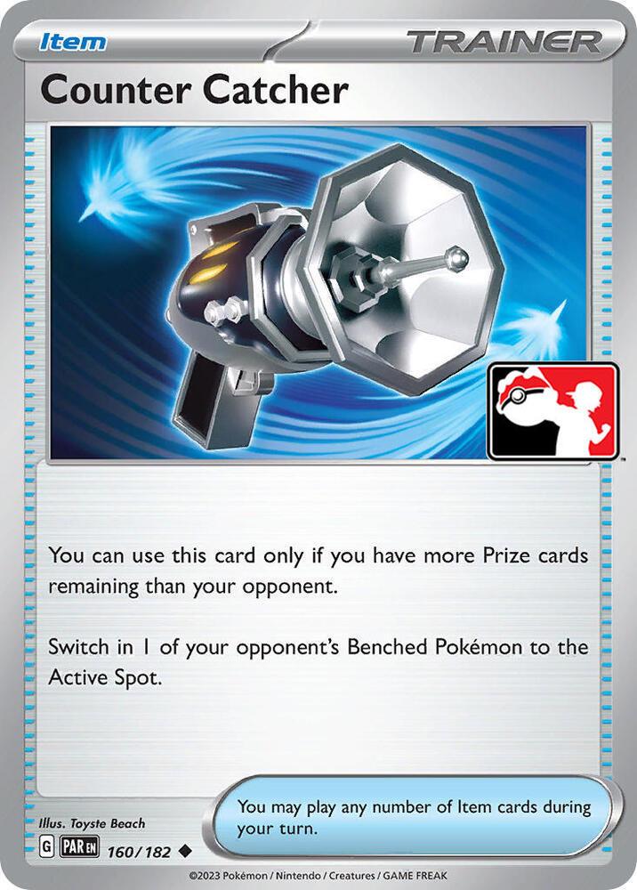 Paradox Rift Counter Catcher [Prize-Pack-Holo] Pokémon card